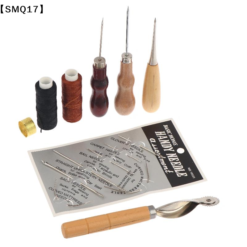Leather Sewing Tools Kit Woode - Groover Stitching Tool ulasan dan harga