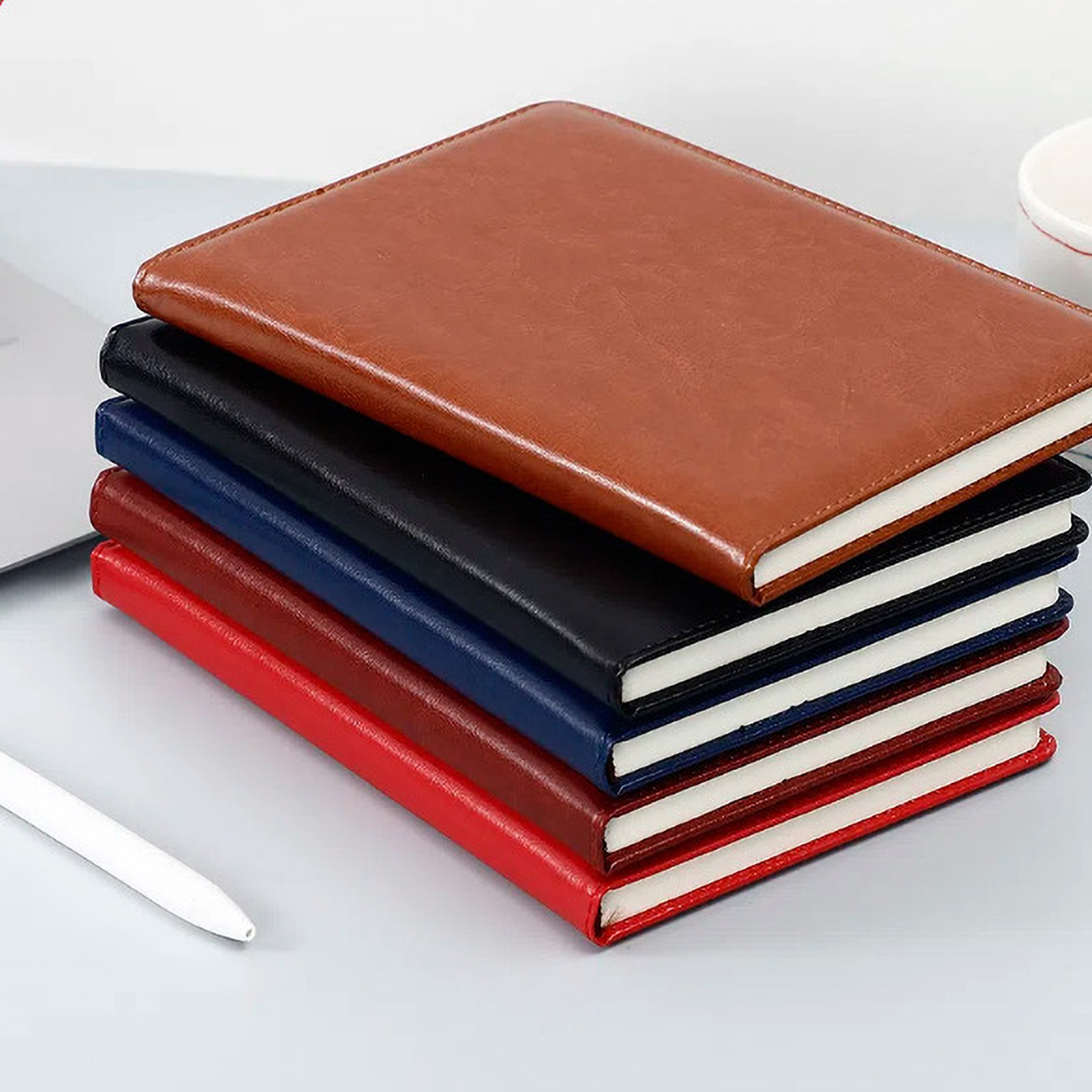 Vintage Embossed Bear A5 Leath - Leather Work Diary Covers ulasan dan harga