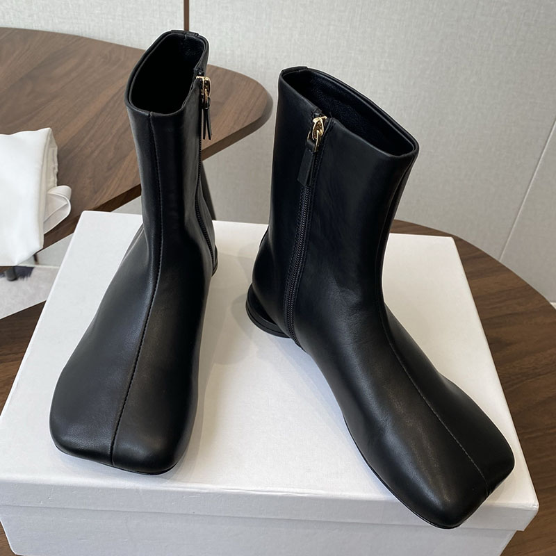 Chelsea Boots Women Suede Flat - Leatherwork Designs ulasan dan harga